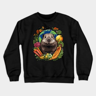 Nutria Earth Day Crewneck Sweatshirt